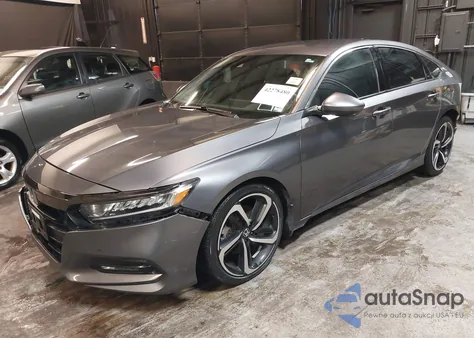 2018 Honda Accord Sport from USA, damaged, VIN 1HGCV1F33JA036266